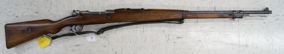 **NICS CHECK** MAUSER BRAZILIAN MODEL 1908, 7X51MM BOLT: **NICS CHECK** MAUSER BRAZILIAN MODEL 1908, 7X51MM BOLT ACTION RIFLE, #6283, BL 29.25" (WITH SLING)