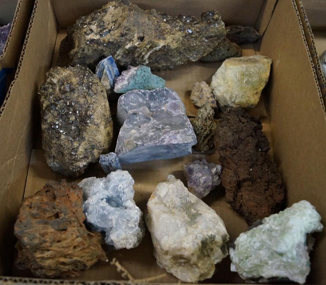 LOT ASSORTED MINERALS, CRYSTALS, GEODES, ETC. ASSORTED (1 of 1)