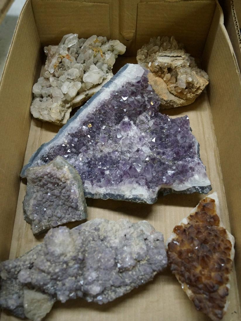 LOT ASSORTED MINERALS, CRYSTALS, GEODES, ETC. ASSORTED (1 of 1)