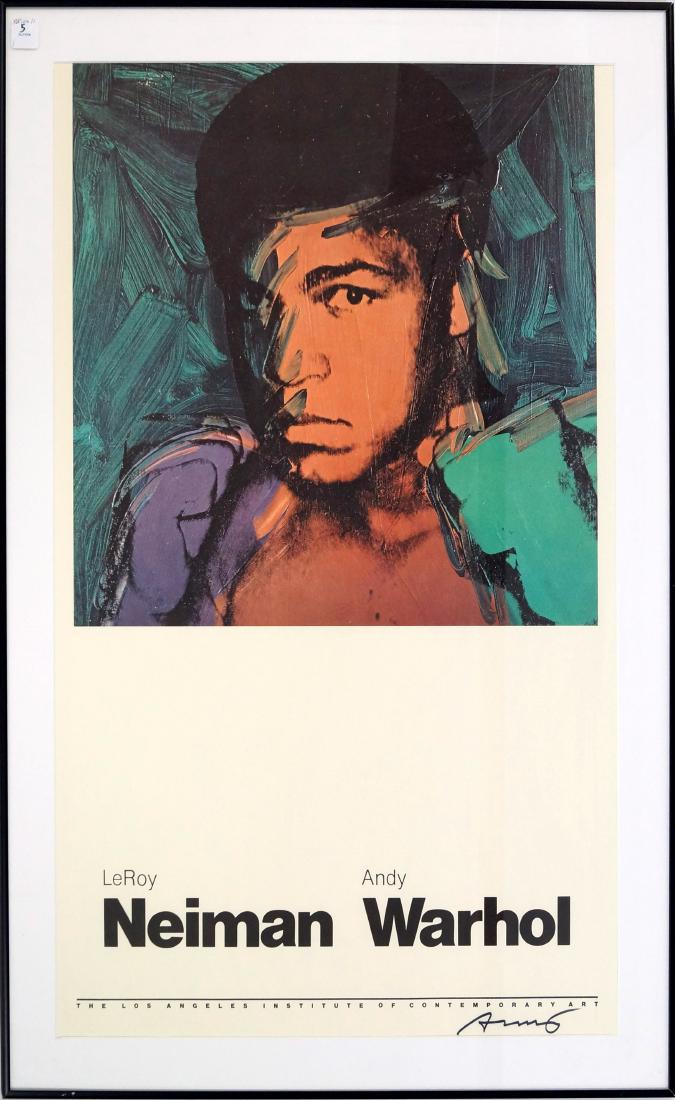 ANDY WARHOL (AMERICAN 1928-1987), OFFSET LITHOGRAPH, (1 of 1)