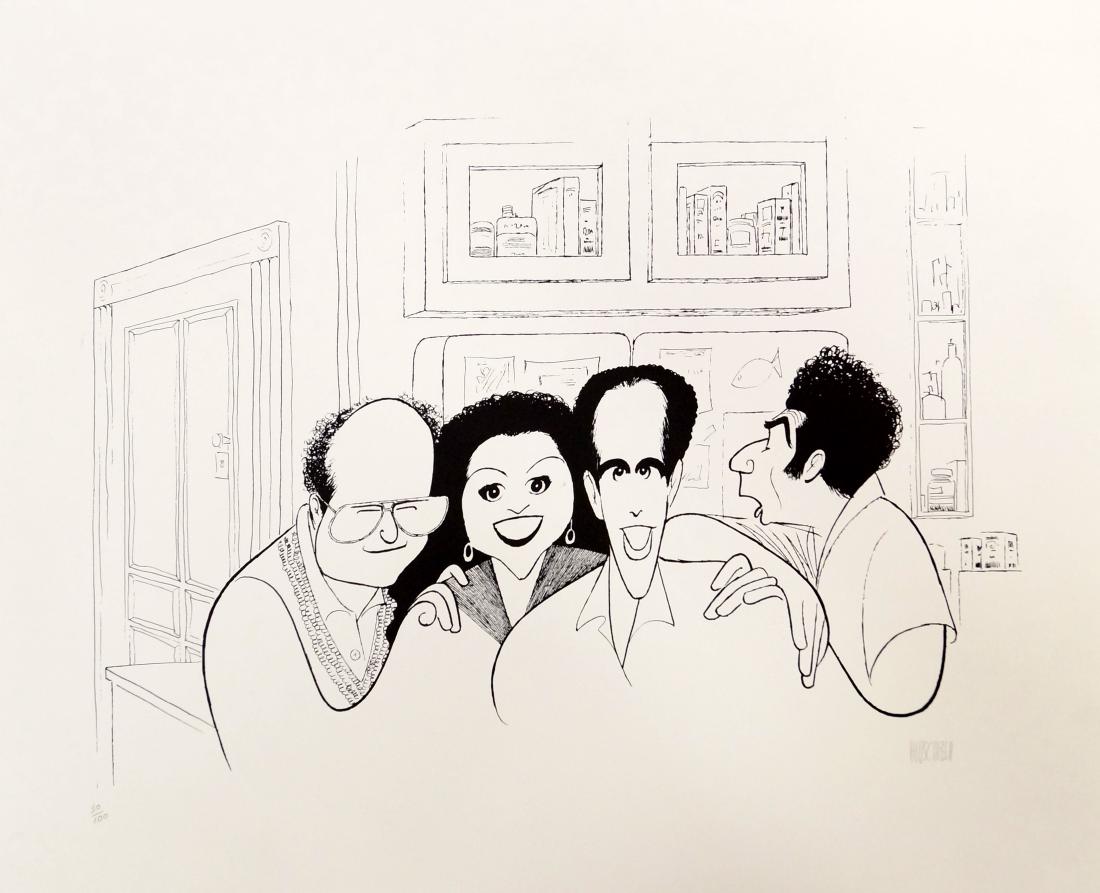 AL HIRSCHFELD (AMERICAN 1903-2006), LITHOGRAPH, (1 of 1)