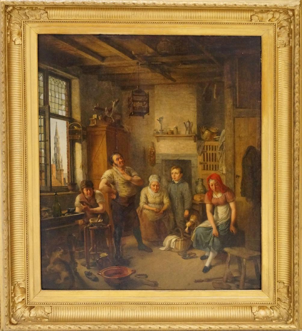 DUTCH SCHOOL (19TH CENTURY), OIL ON CRADLED PANEL, THE (1 of 2)