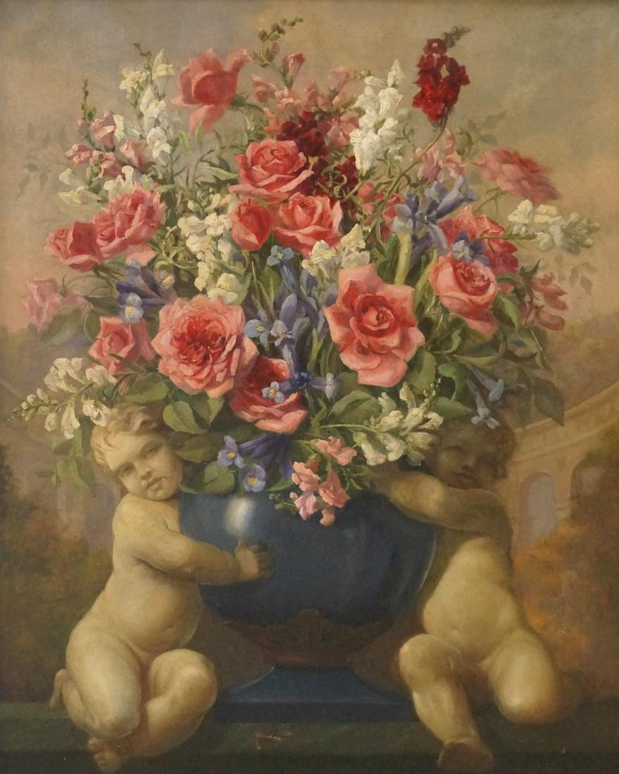 WILLIAM SPEER (AMERICAN 1877-), OIL ON CANVAS, FLORAL (1 of 1)