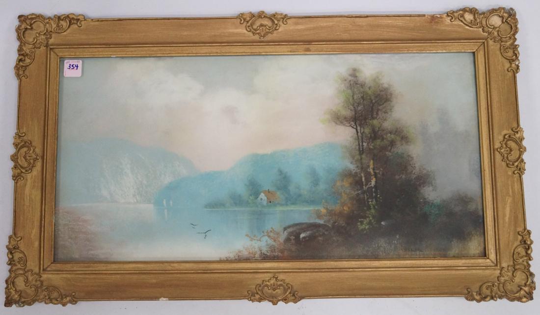 WILLIAM CHANDLER (AMERICAN 19TH CENTURY), PASTEL, (1 of 1)