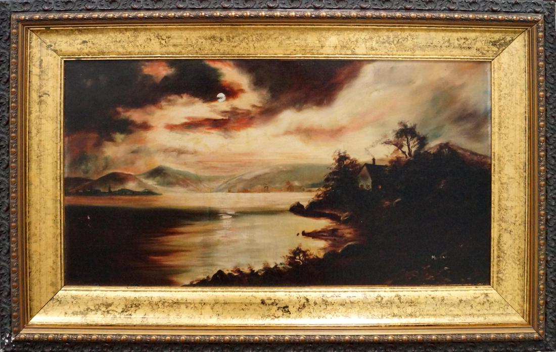 AMERICAN SCHOOL (20TH CENTURY), OIL ON CANVAS, VIEW (1 of 1)