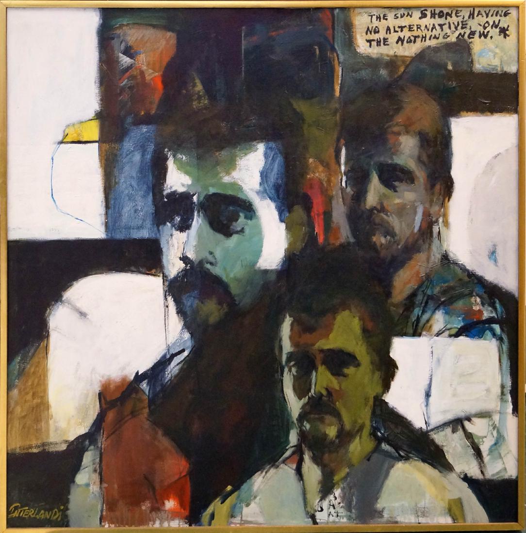 AMERICAN SCHOOL (20TH CENTURY), OIL ON CANVAS, PORTRAIT (1 of 1)