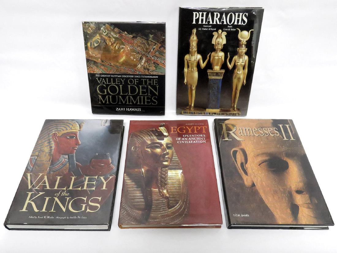 LOT (5) ANCIENT EGYPTIAN REFERENCE BOOKS INCLUDING (1 of 1)