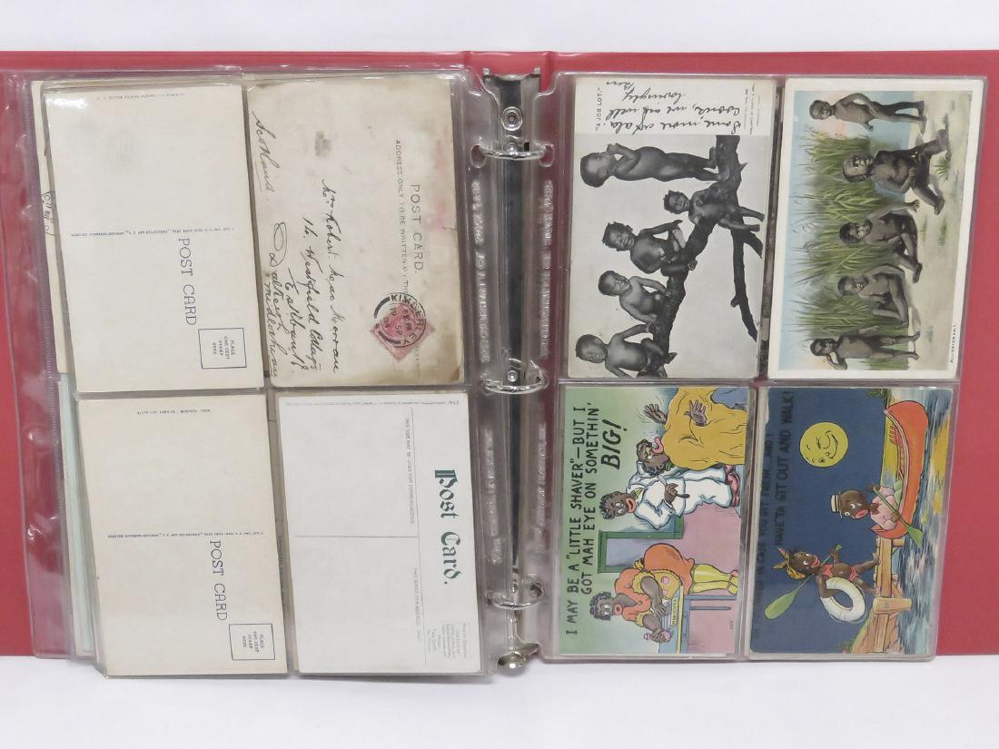 ALBUM (46) ASSORTED AFRO AMERICAN POSTCARDS INCLUDING (1 of 10)