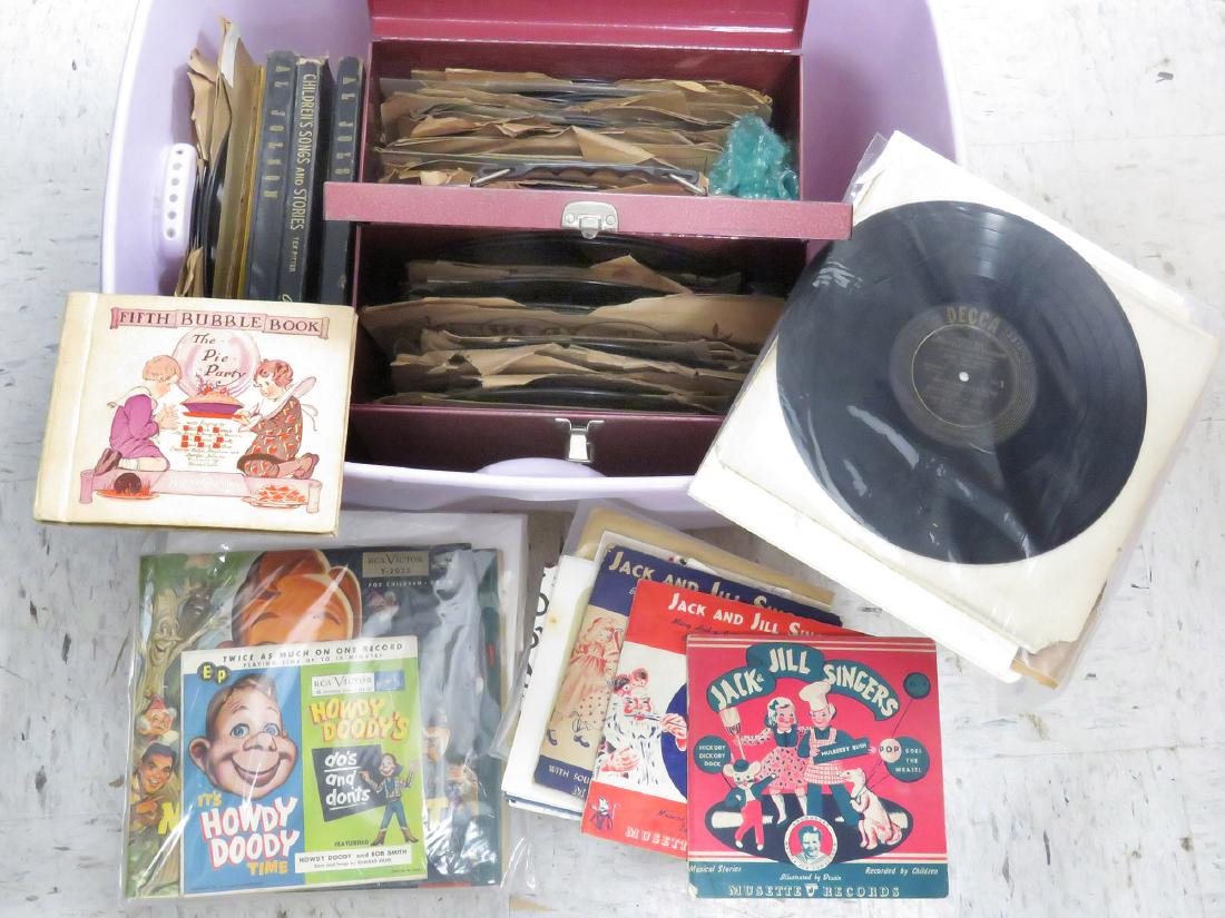 LOT ASSORTED RECORDS INCLUDING 78 VICTOR AL (1 of 3)