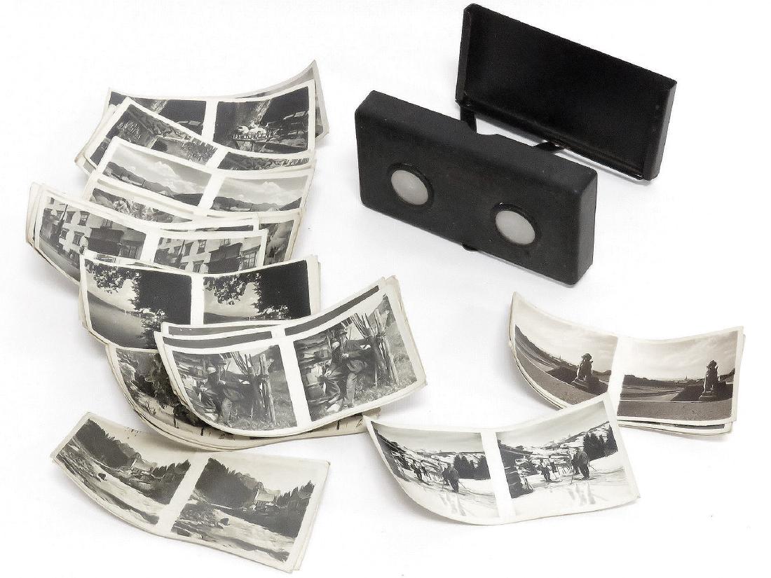 VINTAGE AUSTRIAN MITOPLAST STEREOPTIC VIEWER WITH CARDS (1 of 6)