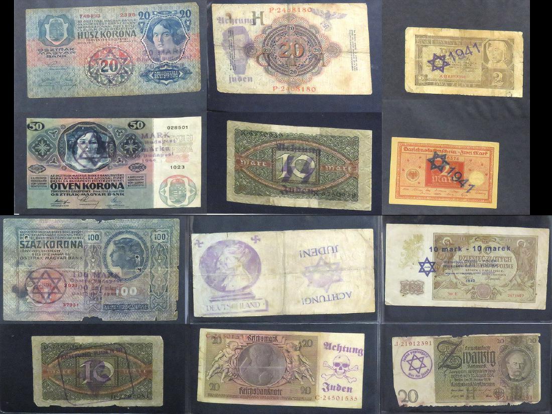 COLLECTION (12) HOLOCAUST PERIOD GERMAN, POLISH AND (1 of 5)