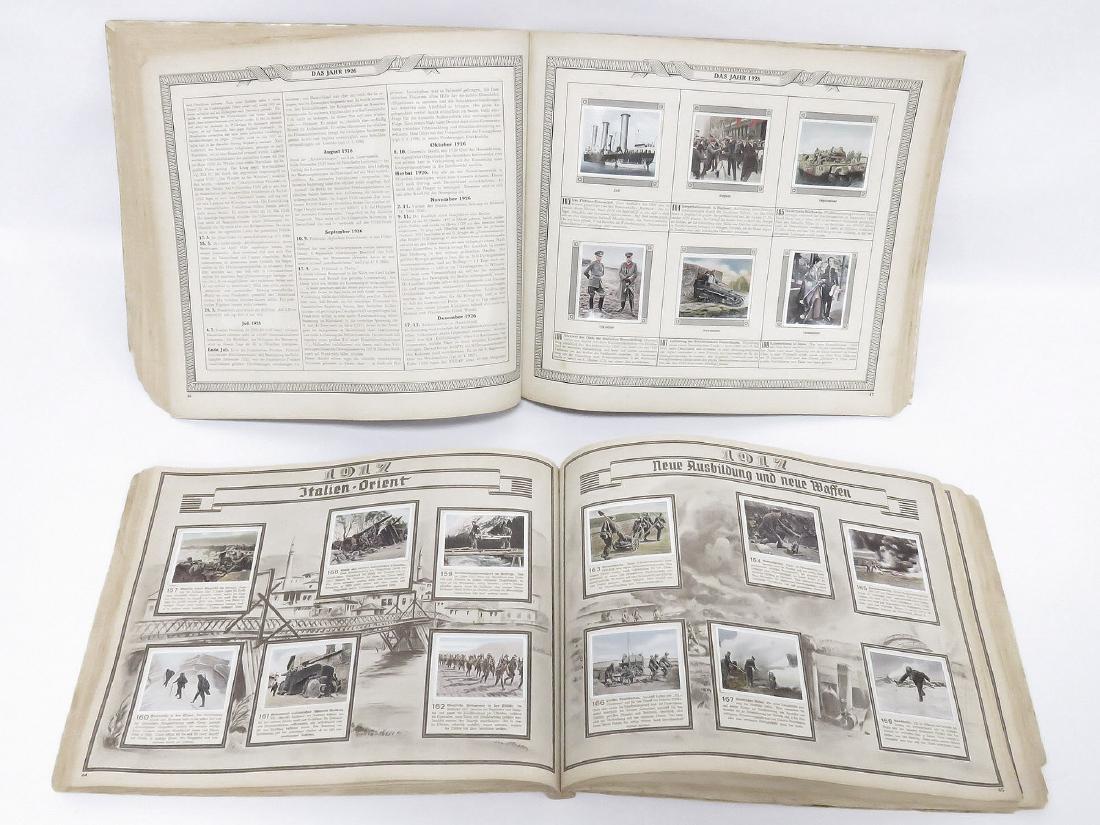 LOT (2) GERMAN TOBACCO CARD ALBUMS, 1930'S INCLUDING (1 of 10)