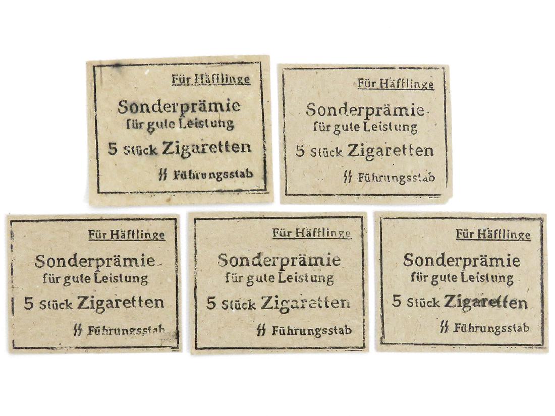 HOLOCAUST-LOT (5) CONCENTRATION CAMP "AUSCHWITZ" (1 of 4)