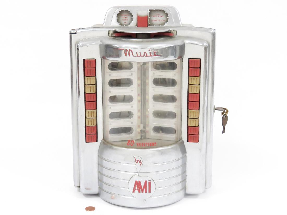 Vintage Coin Op Ami Remote Selector Jukebox Wall Box Aug 17 William J Jenack Auctioneers In Ny