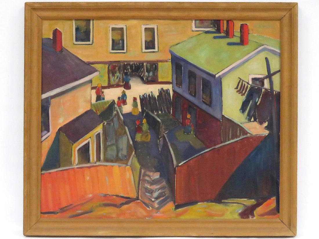 HARRIETTE M. LANDON (AMERICAN 1896-1977), OIL ON (1 of 5)