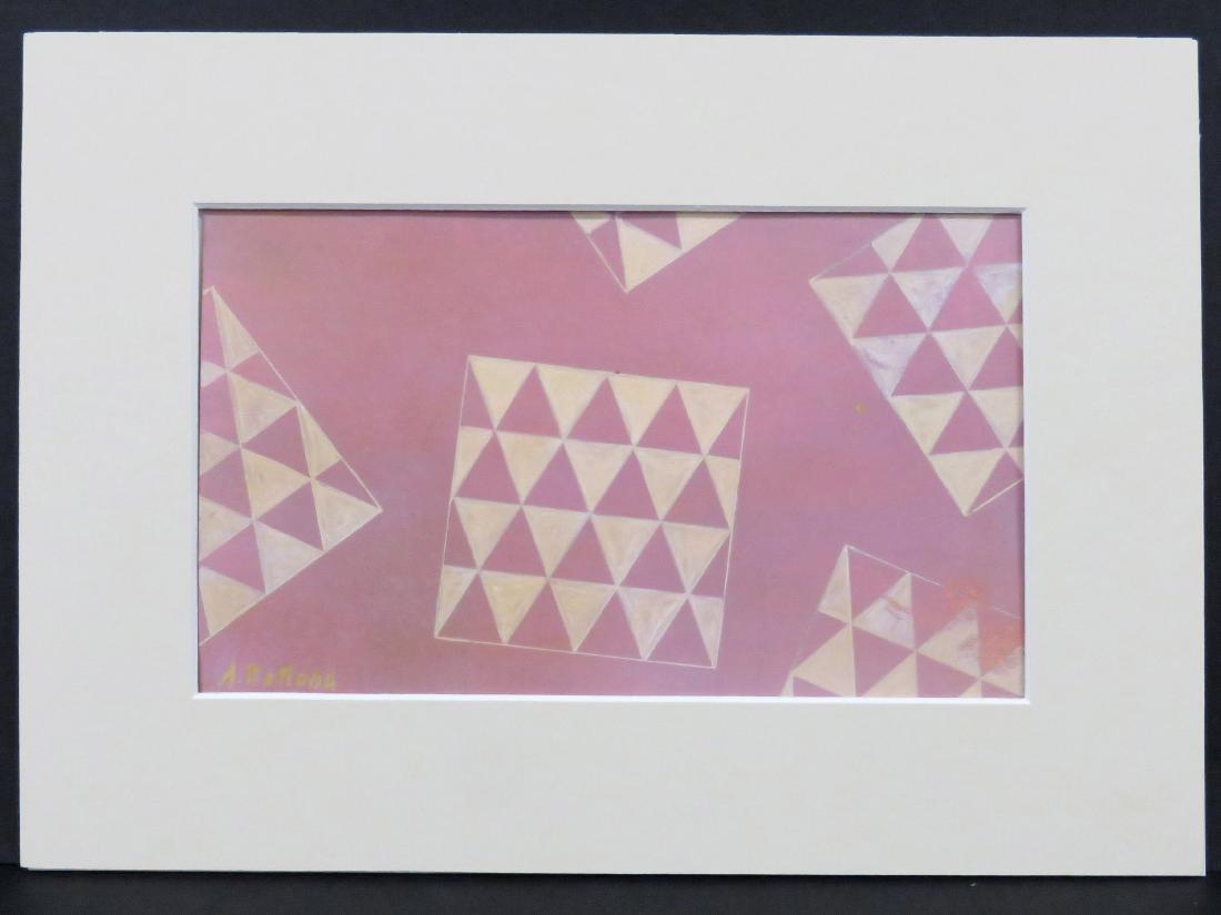 RUSSIAN SCHOOL (20TH CENTURY) GOUACHE ON PAPER, (1 of 3)