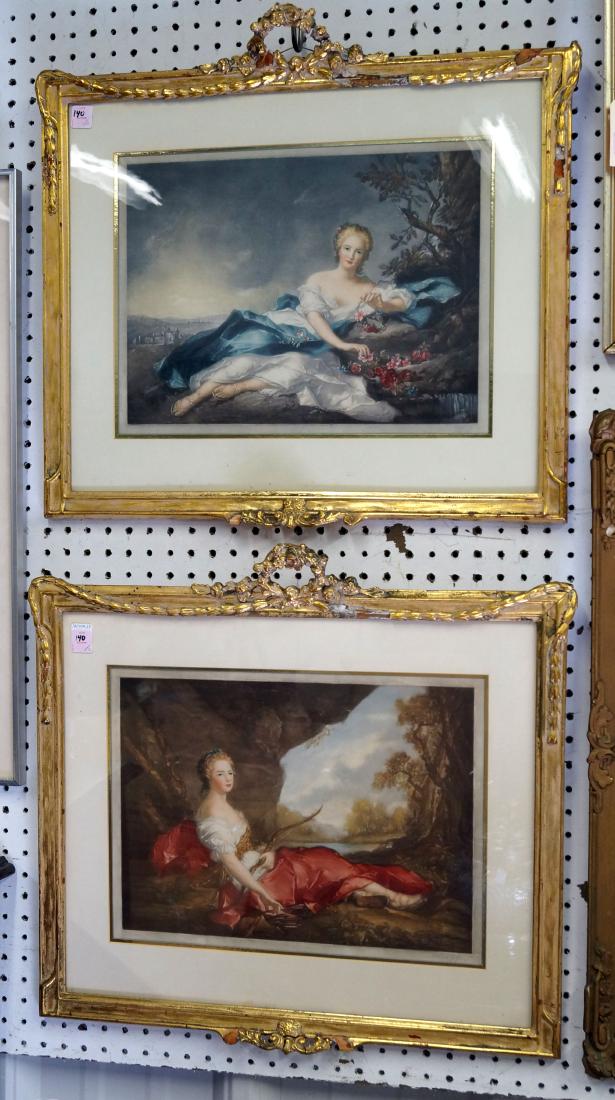 ENGLISH SCHOOL (20TH CENTURY) LOT (2) MEZZOTINTS, (1 of 1)