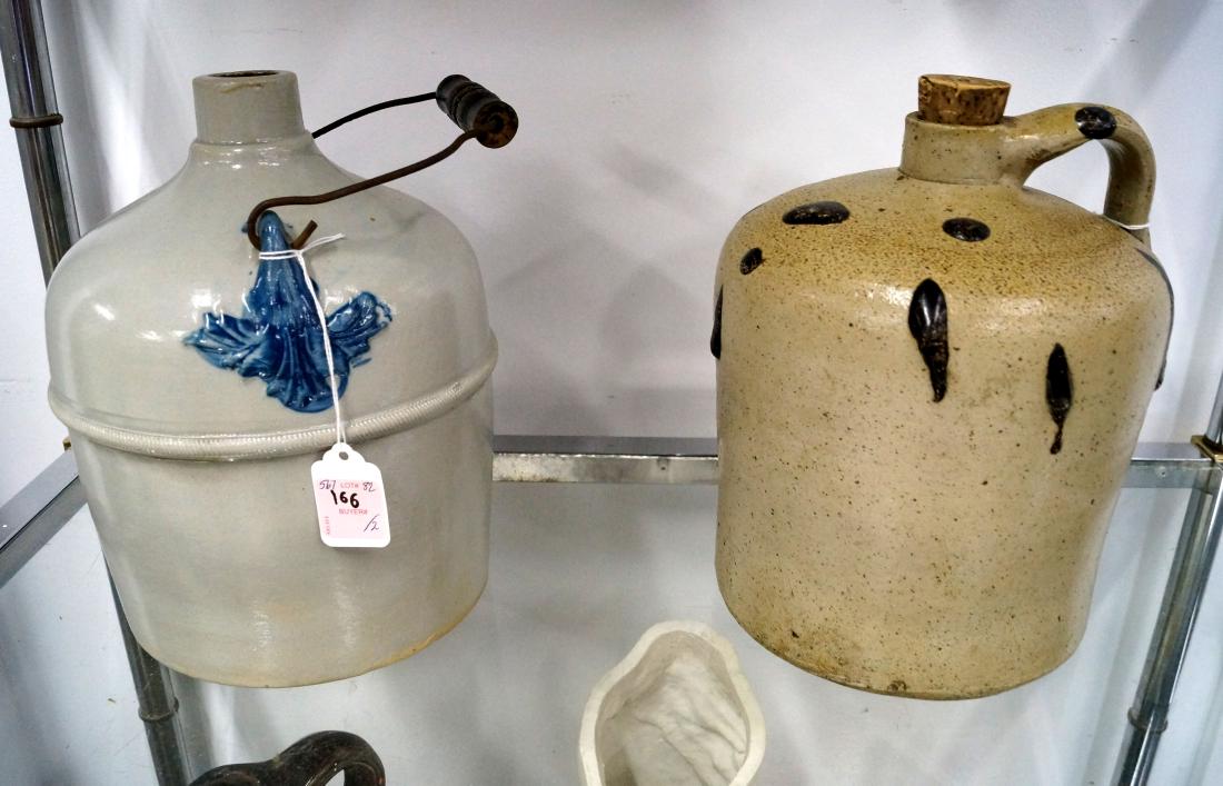 LOT (2) DECORATED STONEWARE, 19TH CENTURY INCLUDING (1 of 1)