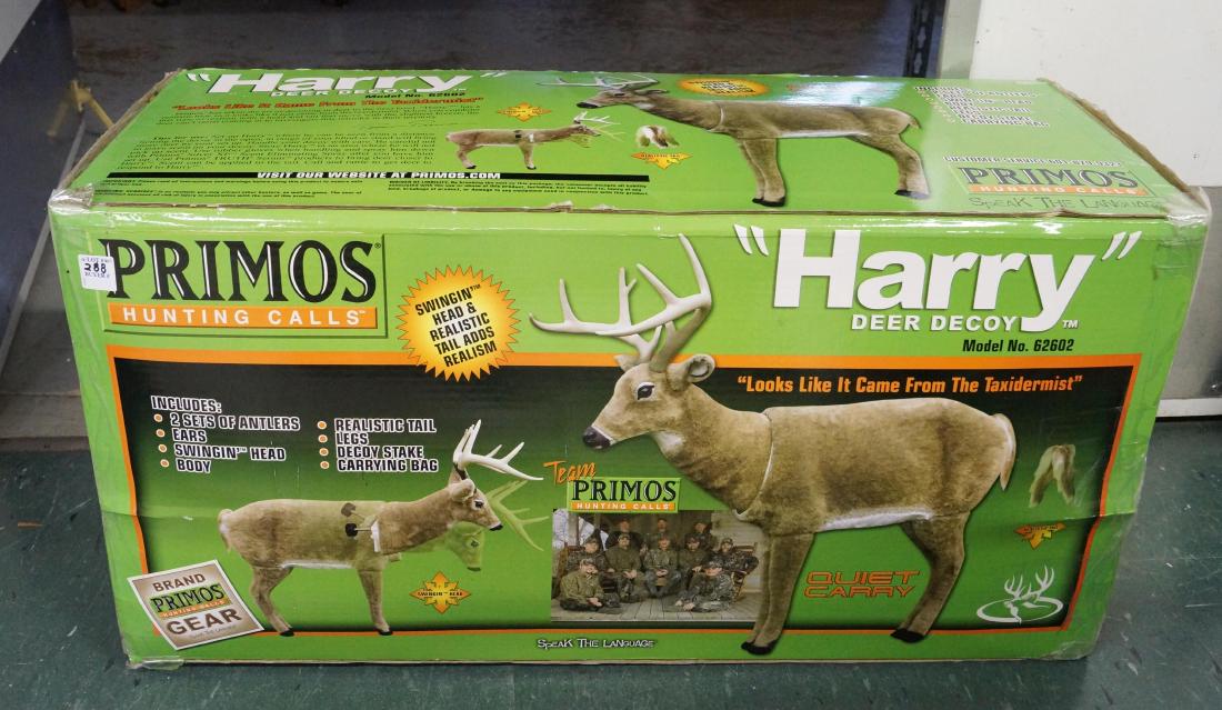 "HARRY" DEER DECOY, BOXED (1 of 1)