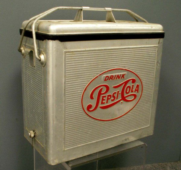 VINTAGE PEPSI COLA ALUMINUM COOLER Oct 15, 2006 William J. Jenack