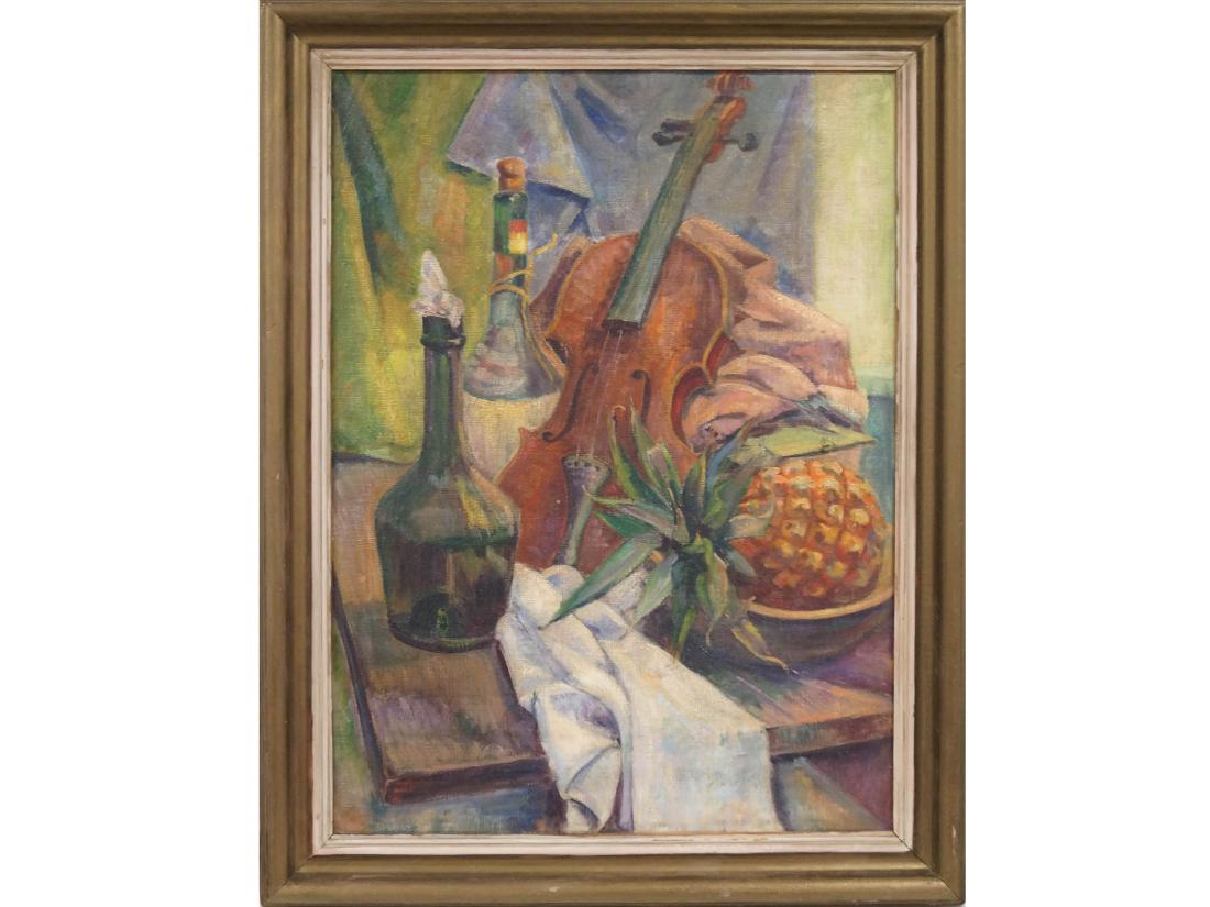 AMERICAN SCHOOL (20TH CENTURY), OIL ON CANVAS, STILL (1 of 1)