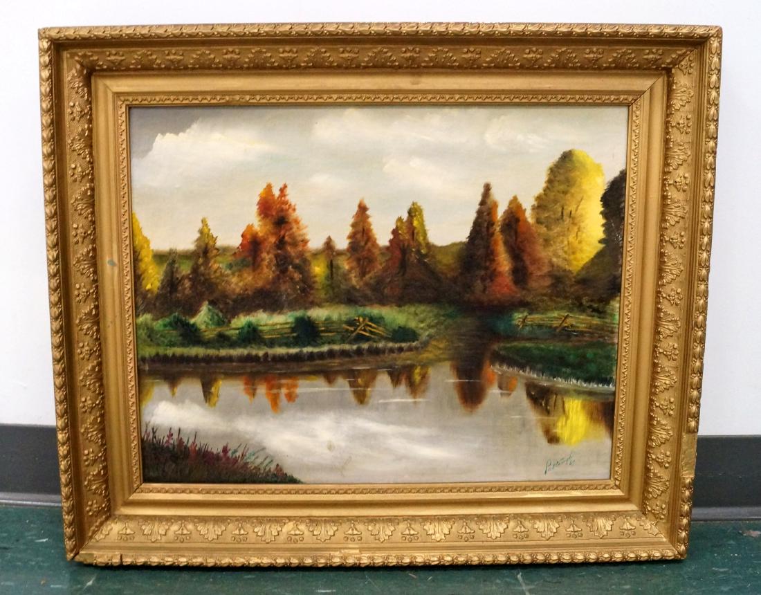 EDWARD PALTENGHI (AMERICAN 20TH CENTURY), OIL ON CANVAS (1 of 1)