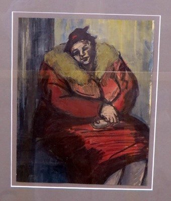 AGNES HART (AMERICAN 1912-1979), INK AND GOUACHE ON (1 of 1)