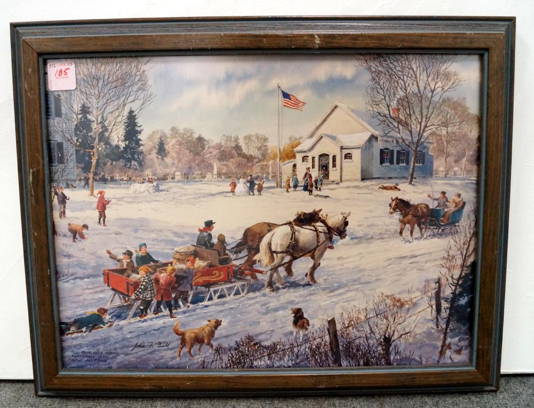 JOHN F. GOULD (AMERICAN 1906-1996), LITHOGRAPH, THE (1 of 1)