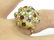 750 YELLOW GOLD AND RAINBOW SEMI-PRECIOUS, GEM-SET