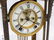 VINTAGE ANSONIA BRASS AND PORCELAIN CRYSTAL REGULATOR - 3