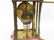 VINTAGE ANSONIA BRASS AND PORCELAIN CRYSTAL REGULATOR - 5