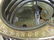 VINTAGE ANSONIA BRASS AND PORCELAIN CRYSTAL REGULATOR - 6