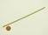 ITALIAN 18K YELLOW GOLD FLAT BEADED CHAIN BRACELET. - 3