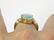 585 YELLOW GOLD AND OPAL RING. RING SIZE 8; GROSS - 2