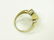585 YELLOW GOLD AND OPAL RING. RING SIZE 8; GROSS - 3