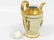 BIEDERMEIER GILT PORCELAIN COFFEE POT, 19TH CENTURY. - 4