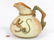 ROYAL WORCESTER DECORATED PORCELAIN PITCHER, SIGNED,