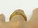 ITALIAN 18K YELLOW GOLD, CITRINE AND DIAMOND RING SET - 3