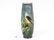 VIENNA, AUSTRIA HAND PAINTED HAWK VASE. HEIGHT 12 1/4"