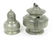 LOT (2) PEWTER, 19TH CENTURY INCLUDING TEAPOT, HEIGHT - 2