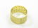 750 BURNISHED YELLOW GOLD BAND SET WITH (42) 1.0MM - 2