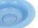 FRENCH BLUE OPALINE GLASS BASIN, 19TH CENTURY. HEIGHT - 2