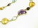750 YELLOW GOLD AND RAINBOW SEMI-PRECIOUS STONE - 4