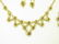 SET (3) 750 YELLOW GOLD CHOCOLATE/WHITE DIAMOND - 2