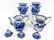 LOT (4) FLOW BLUE INCLUDING (2) COFFEE POTS INCLUDING - 2