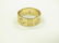 IRISH 14K YELLOW GOLD BAND. RING SIZE 8; 6.01 GRAMS - 3