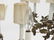 PAIR FRENCH STYLE FLORAL-FORM CHANDELIERS. HEIGHT 23"; - 5