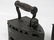LOT (2) ANTIQUE CHARCOAL SAD IRONS. LENGTH 7-7 1/2" - 2