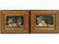AMERICAN SCHOOL (20TH CENTURY), PAIR OIL ON COPPER,
