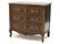 HENREDON FRENCH PROVINCIAL STYLE FRUITWOOD COMMODE.